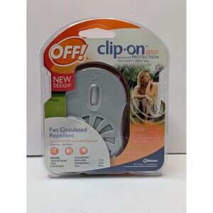 OFF! Clip-on Mosquito Repellent Fan Circulated Starter Kit Circulating NEW